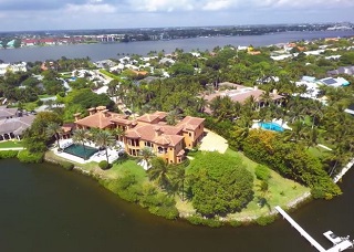 Palm Beach, Florida from Above